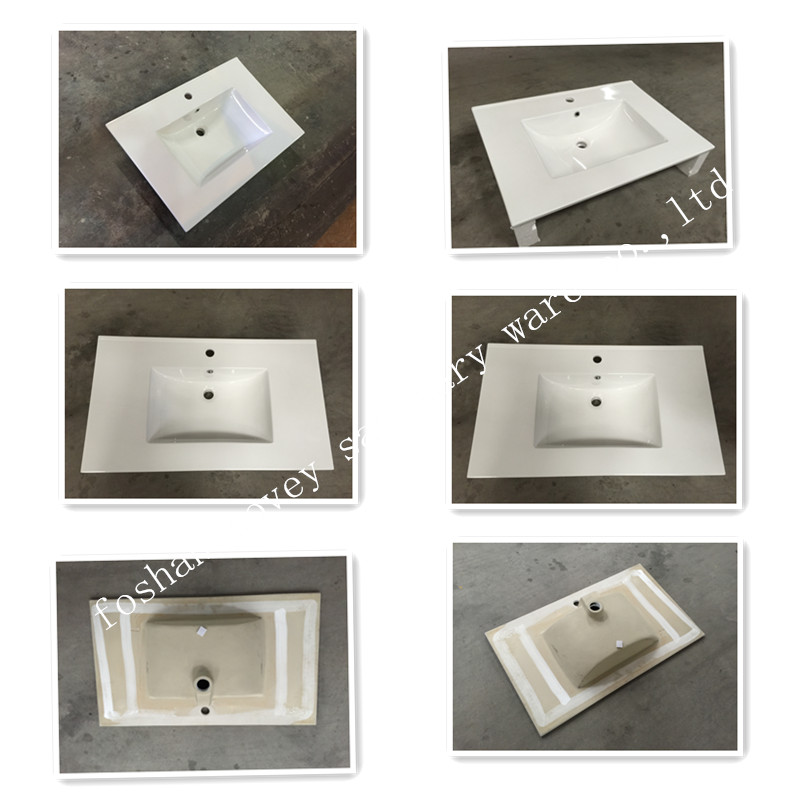 Bathroom Vanity Ceramic Basin for Cabinet (A-9075E)