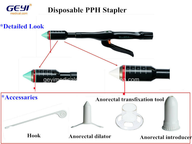 Disposable Circular Stapler for Hemorrhoids Pph Stapler