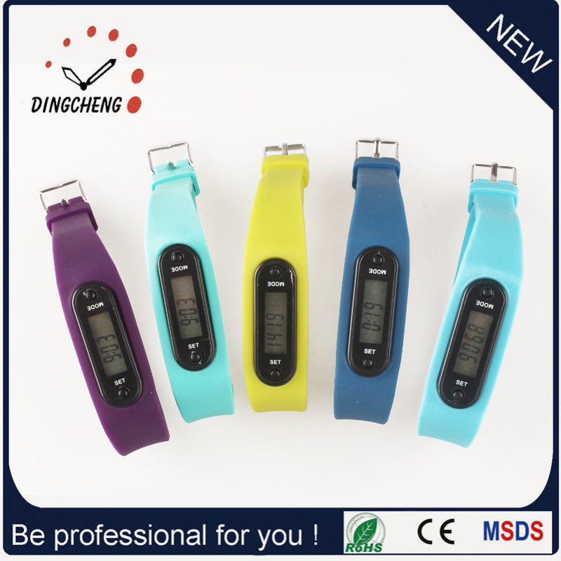 Mini Sport Watch Pedometer Wristwatch Digital Watches (DC-002)