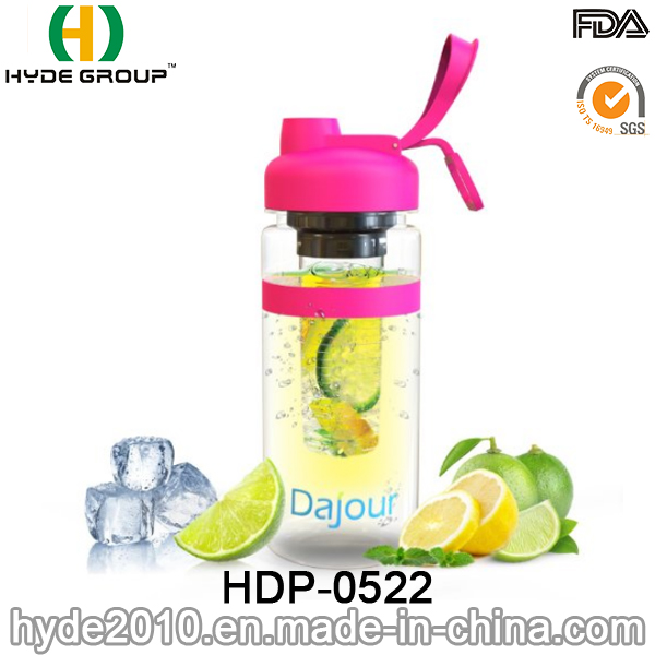 32oz Wholesale Fruit Infuser Water Bottle, BPA Free Tritan Fruit Infusion Bottle (HDP-0522)