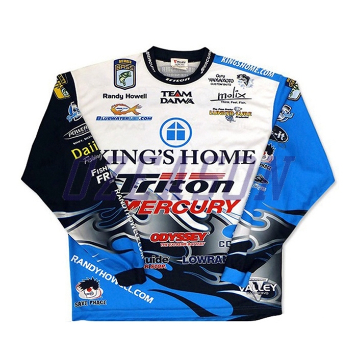 Latest Design Sublimated New Fishing Jerseys