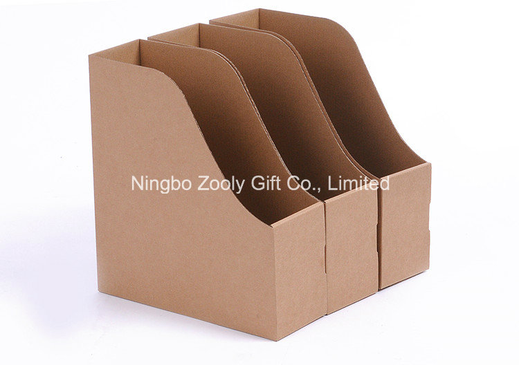 Quality Brown Kraft Paper File Folder and File Holder Boxes