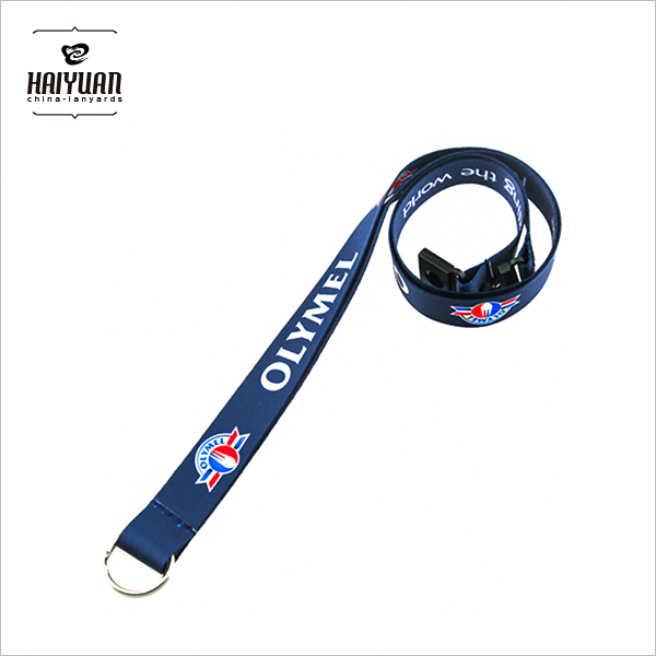 Heat Transfer Lanyard with Spilt O Ring