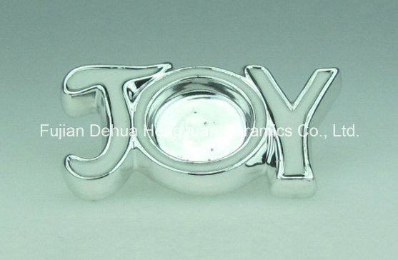 The Letters Shape Candle Holder (made in China)