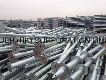 Galvanized Solar Energy Ground Screw