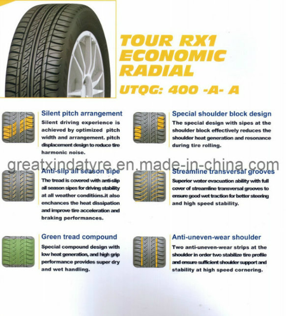 Joyroad Brand Car Tire for All Season with Series