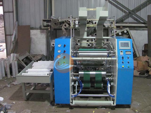 Fts-500 Auto PE Stretch Film Rewinding Machine (CE)