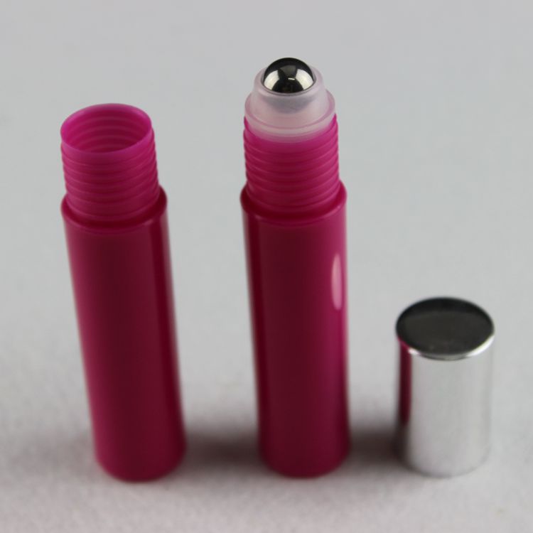 High Quality 8ml Roll on Bottle with Shinny Silver Cap