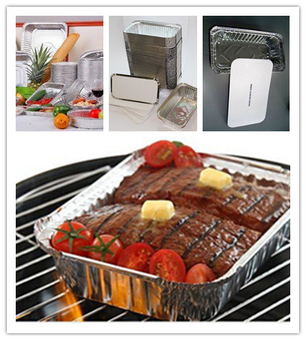 Food Grade Aluminum Barbecue Foil Trays