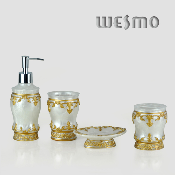 Middle East Style Polyresin Bath Set (WBP0257A)