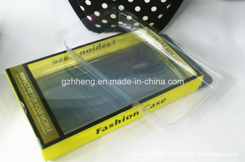 Cheap Cell Phone Case Plastic Packaging Box (HH023)