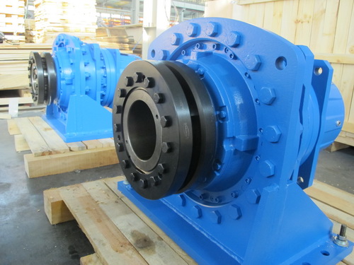 Planetary Geared Motor with Shrink Disc