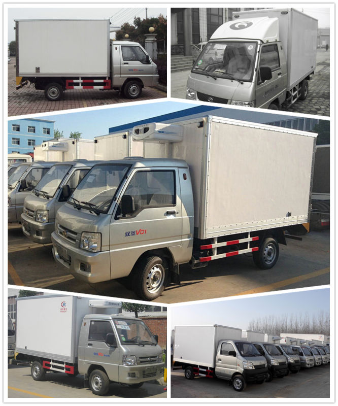 Freezer Van Truck for Seafood Transportation Truck for Sales