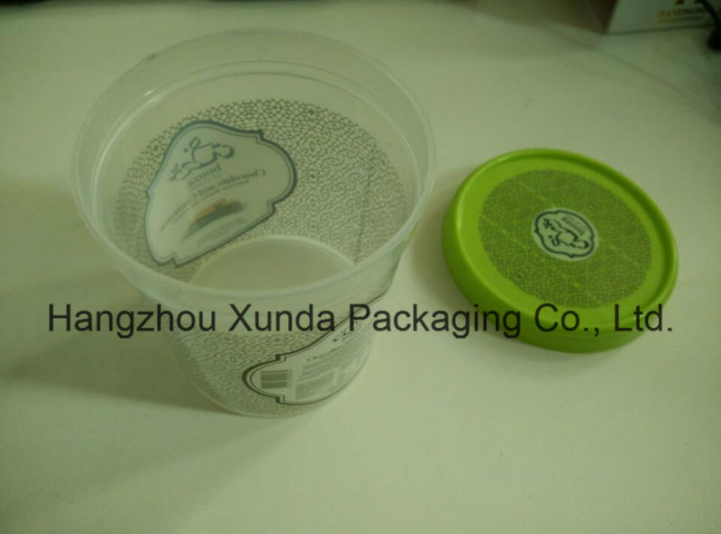 Disposable Clear Plastic for Ice Cream Container Box