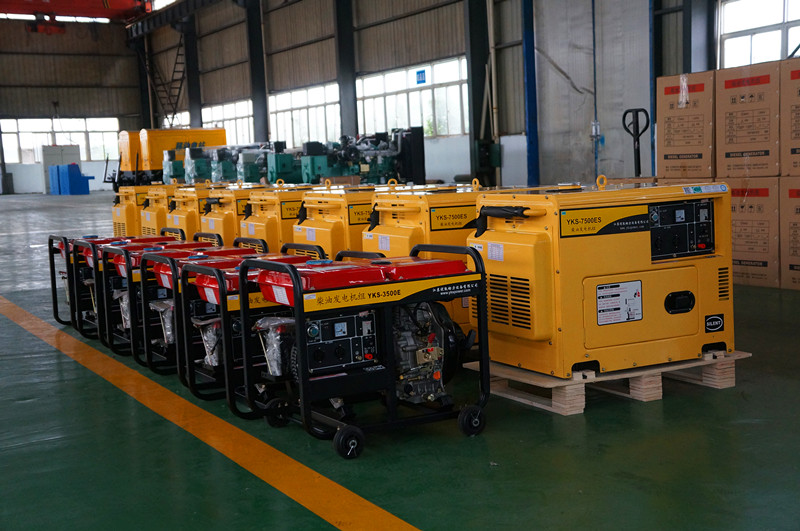 10kVA Air Cooled Diesel Engine Electric Generator Power Generation