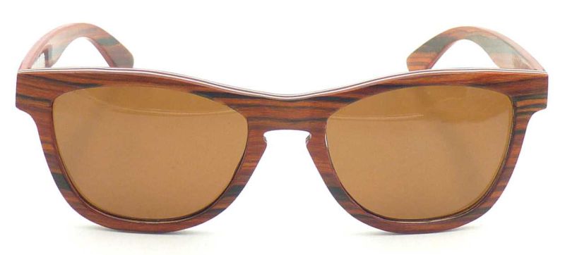 Fqw161259 Ultra-Thin Wooden Sunglasses Inside Aluminium Alloy