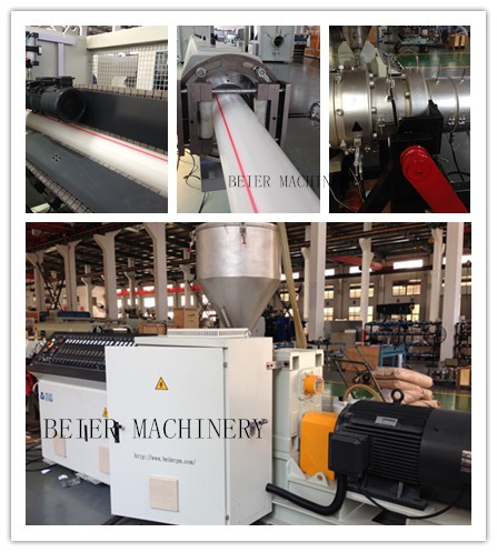 Plastic PE/PP/HDPE/PP-R Pipe/Tube High Speed Extrusion/Extruder Production Machine Line