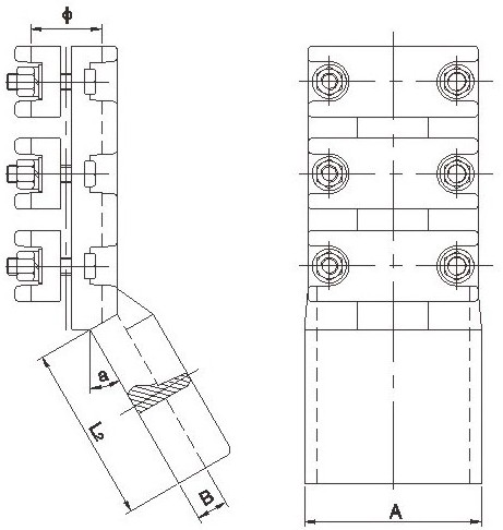 SL-N & SL-K Type Heat Resistance Bolt Terminal Clamp