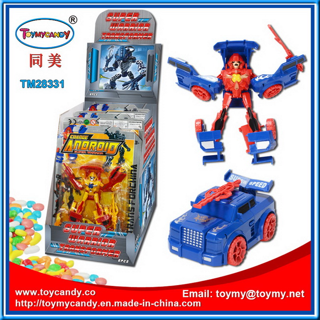 Big Toys Super Warrior Transformer Candy Toy