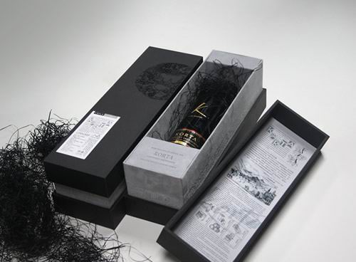 Top Grade Paper Wine Packaging/PU Paper Cardboard Wine Packaging (MX-092)