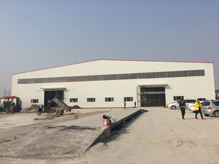 Abu Dhabi Construction Design Steel Structure Warehouse