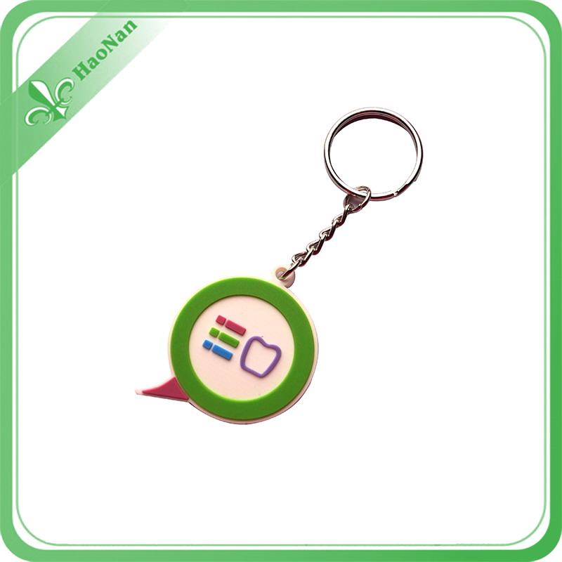 Custom Little Souvenirs PVC Material Mini Keychain