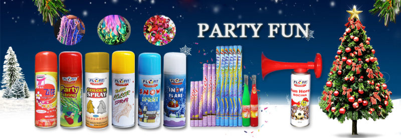 Artificial Colored Aerosol Party Snow Spray