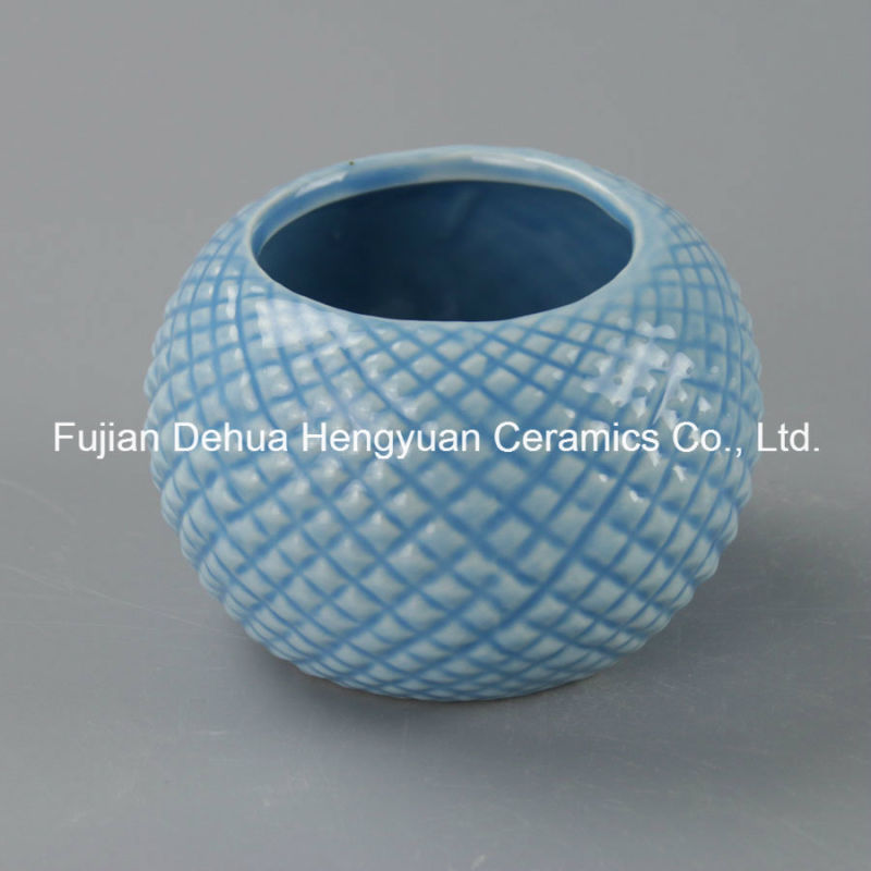 Household Decoration Color Ceramic Flower Pots, Color Ceramic Jar (home decoration)