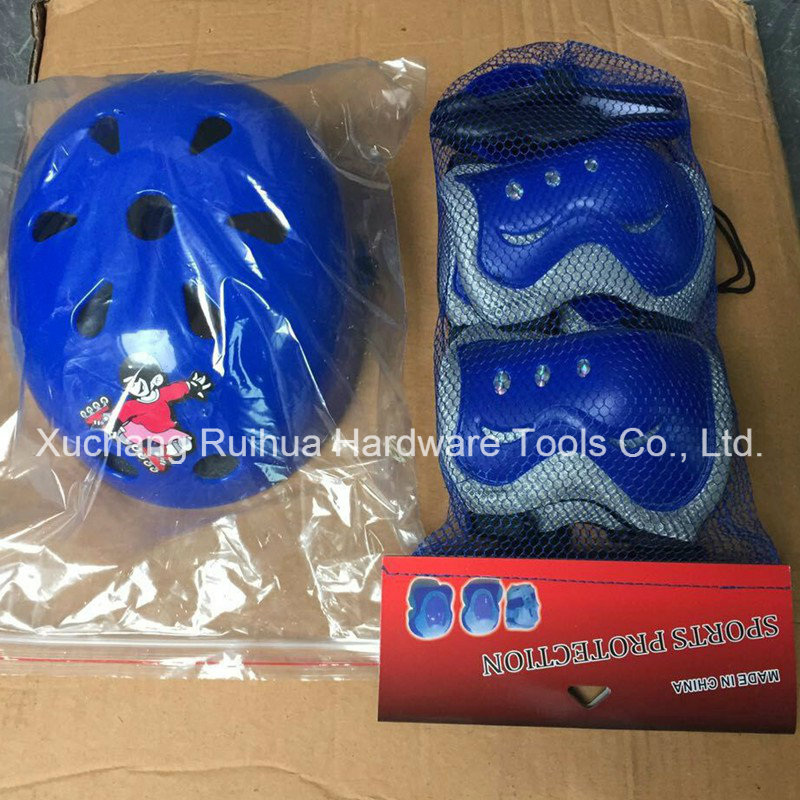 Kid Helmet and Pad Protector Sets, Children Bicycle Protective Gear, Wholesale Skating Knee Pads for Kids Elbow Protectors, Ski Helmet, Protective Pad Price