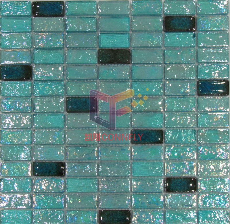 Fambe Iridescent Crystal Mosaic Tile (CFR680)