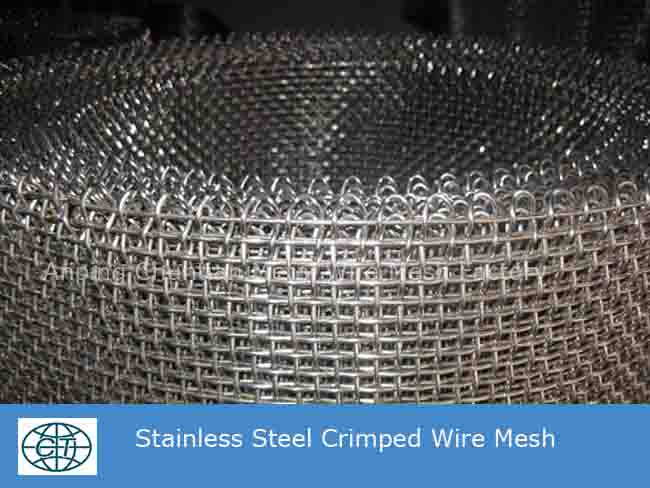 Stainless Steel Hooked Wire Mesh Screen for Sieve