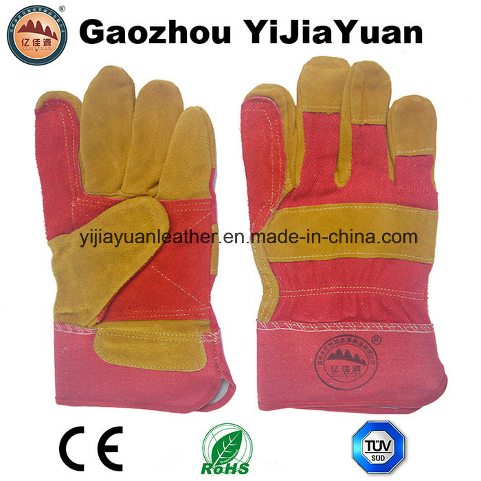 Cowhide Split Leather Work Gloves