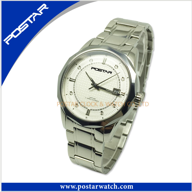 Tungsten Steel and Stainless Steel Automatic Watch