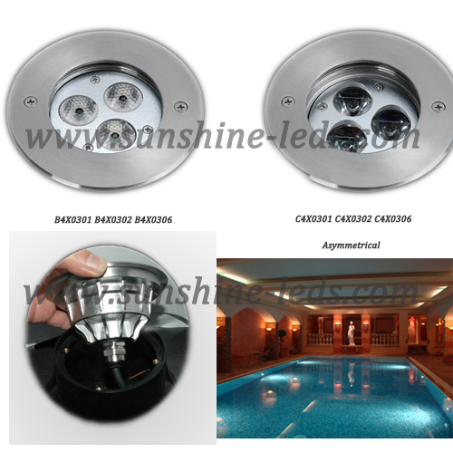 CE High Quality 9W LED Underwater Fountain Pool Light