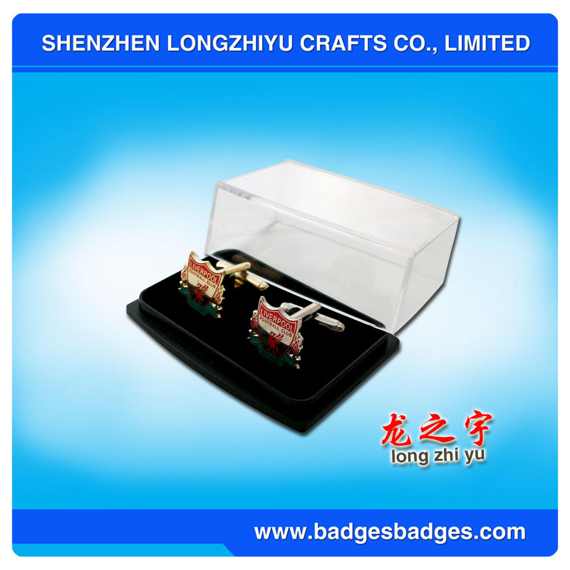 Die Casting Cufflinks Wholesale Gold Bulk Cufflinks with Gift Box