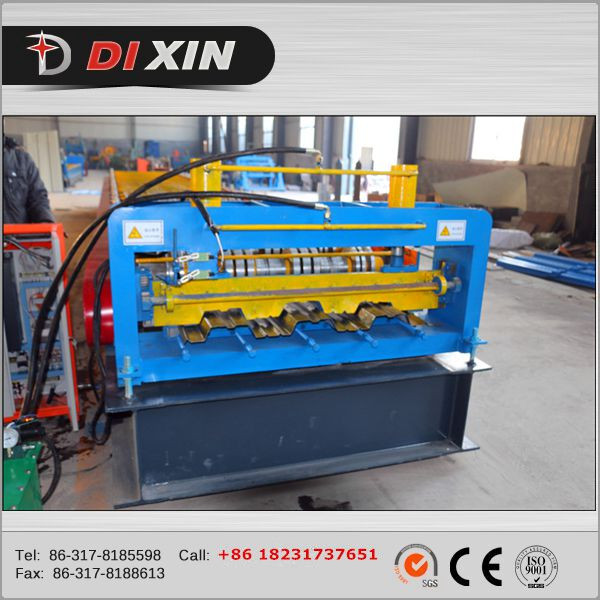 Hebei Suppliers 980 Shaped Floor Deck Panel Making Machine