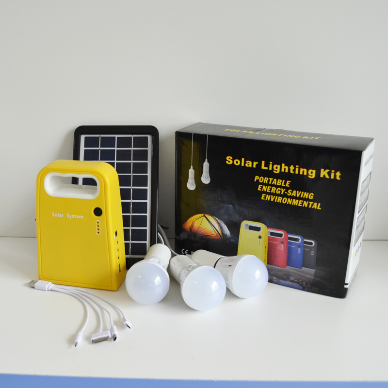 Solar Lighting System 3W 6V