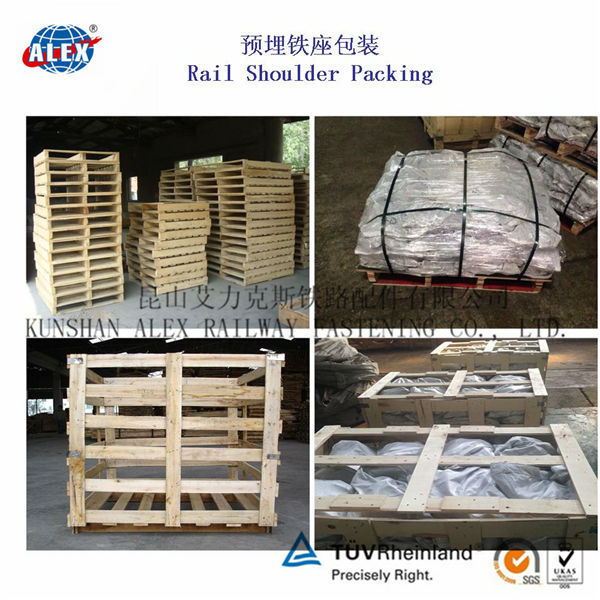 High Quality Sand Casting Rail Shoulder for American Market