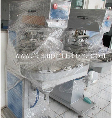 TM-C2-P High Quality Label Two Color Pad Printing Machine