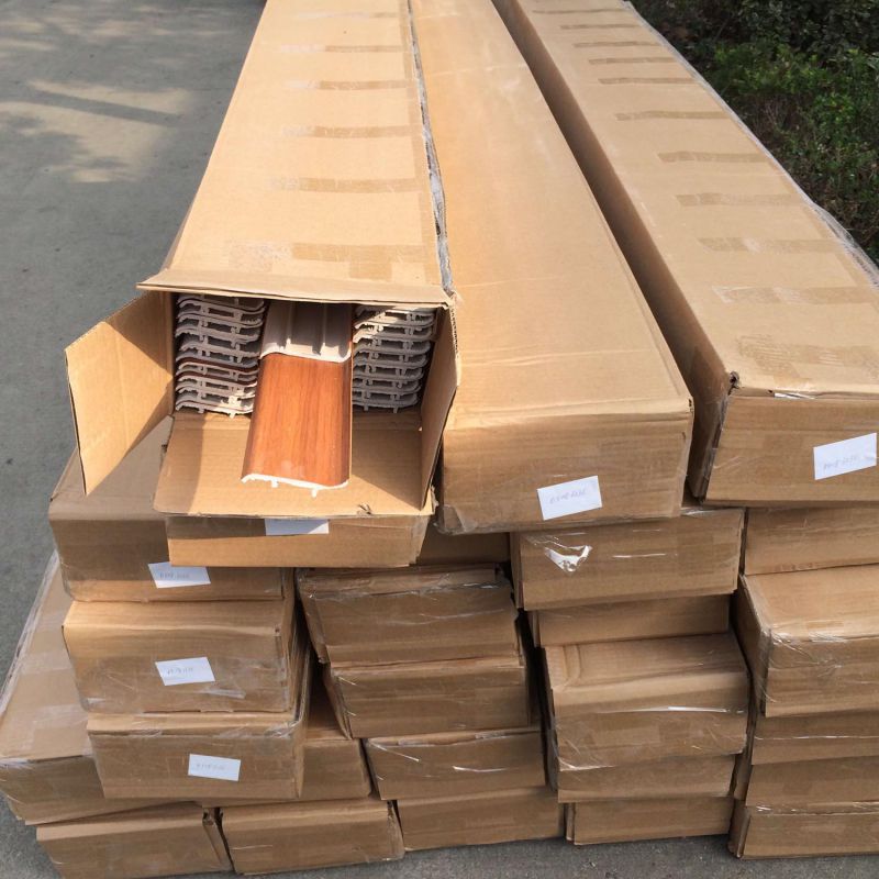 High Quality Best Price PVC Skirting Boards for Bamboo Flooring