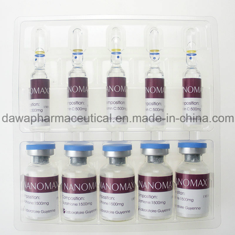 Ready Stock 3000mg Antioxidant Reduced Skin Whitening Glutathione for Injection