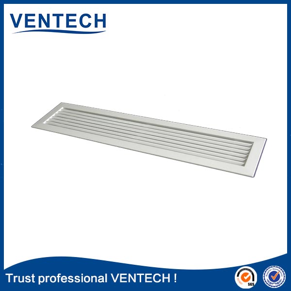 High Quality Brand Product Ventech Aluminum Single Deflection Return and Supply Air Grille Register