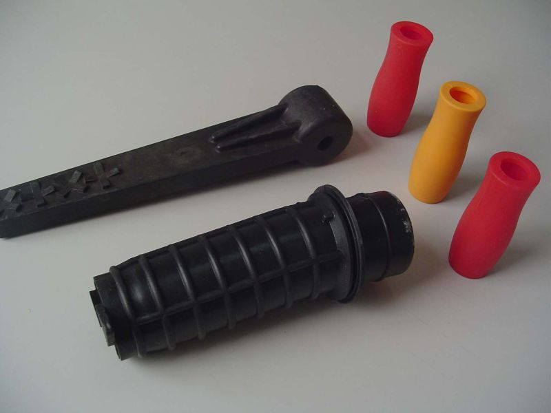 Custom Molding Silicone Rubber Handle Grip Sleeve for Bicycle Handle