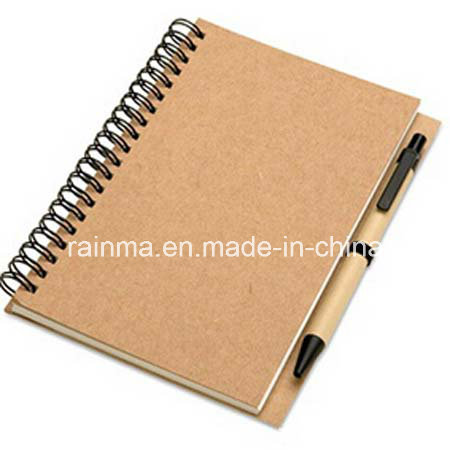 Eco Notebook with Pencil Bag and Stationery Set Inside