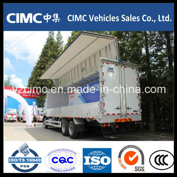 Isuzu Qingling Vc46 6X4 Wing Body Truck