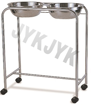 Stainless Steel Medical Cart of Single Basin