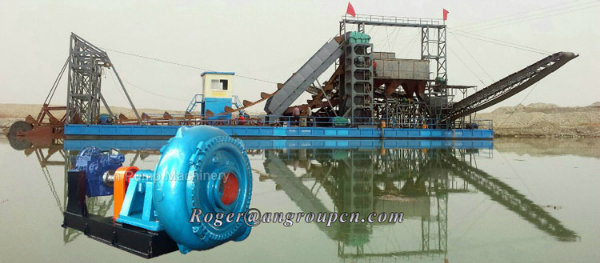 Mining Operaton Silt Gravel Dredging Pump