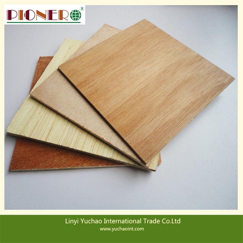 Red Face BB/CC Grade Commercial Plywood for Middle East Market