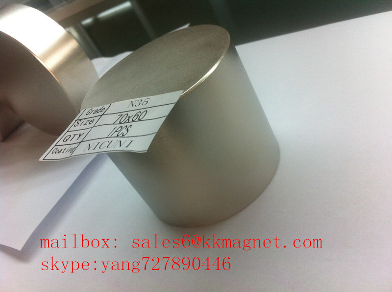 N35 Neodymium Magnet D55X25 D50X30 D60X30 D70X30 D90X40 D90X50