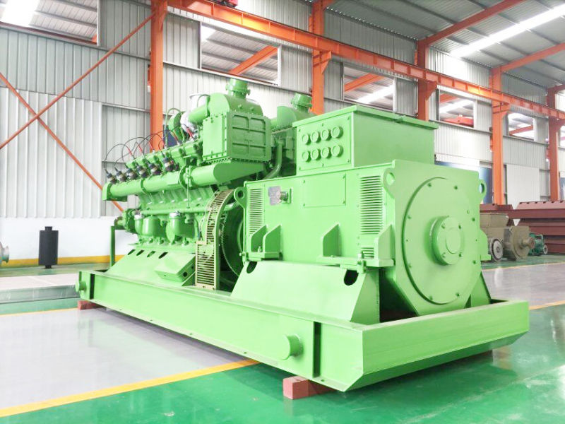 500kw Water Cooler Silent Canopy Coal Bed Gas Generator Set